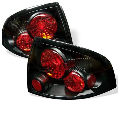 Nissan Sentra Spyder Euro Style Taillights - Black - 111-NS00-BK