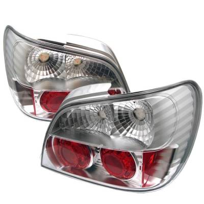 Subaru WRX Spyder Euro Style Taillights - Chrome - 111-SI01-C