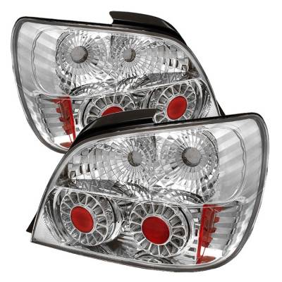 Subaru WRX Spyder ED Taillights - Chrome - 111-SI01-LED-C