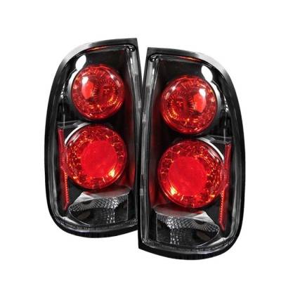 Toyota Tundra Spyder Euro Style Taillights - Black - 111-TTRA00-BK