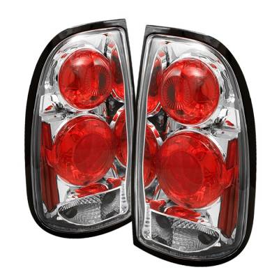 Toyota Tundra Spyder Euro Style Taillights - Chrome - 111-TTRA00-C