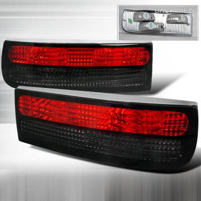 Nissan 300Z Spec-D Altezza Taillights - Red & Smoke - LT-300Z90RG-APC