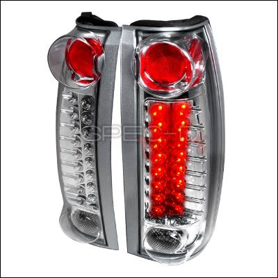 Cadillac Escalade Spec-D LED Taillights - Chrome - LT-C1088CLED-TM