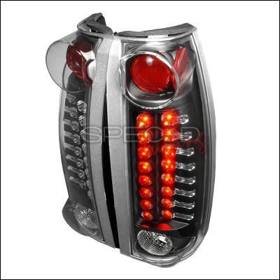 Cadillac Escalade Spec-D LED Taillights - Black - LT-C1088JMLED-TM