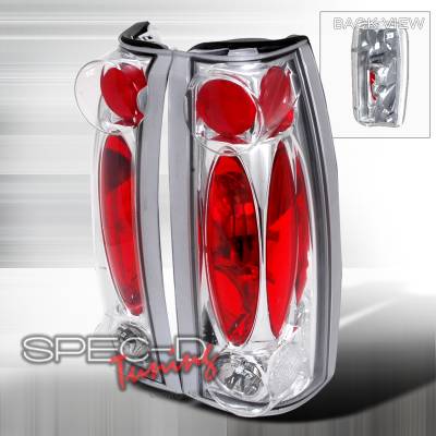 Cadillac Escalade Spec-D Altezza Taillights - Chrome - LT-C1088-TM