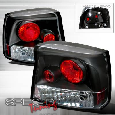 Dodge Charger Spec-D Altezza Taillights - Black - LT-CHG05JM-TM