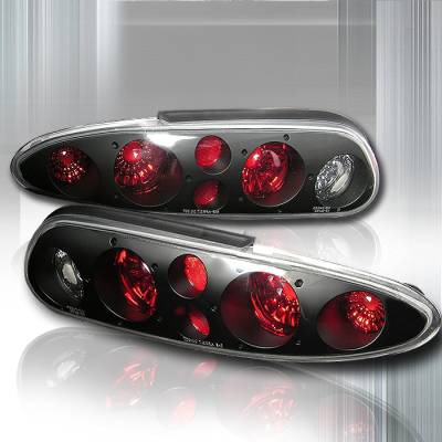 Chevrolet Camaro Spec-D Altezza Taillights - Black - LT-CMR93JM-KS