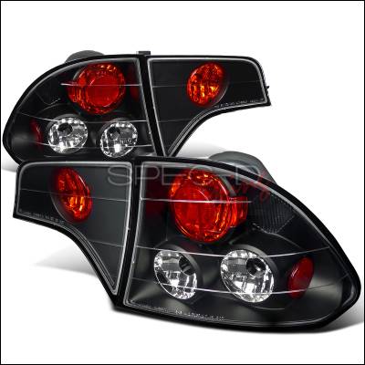 Honda Civic Spec-D Altezza Taillights - Black - LT-CV064JM-TM