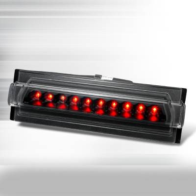 Chevrolet Corvette Spec-D LED Third Brake Lights - Black - LT-CVET91RBJM-ABM