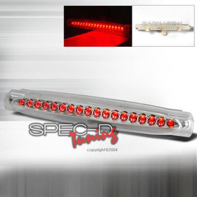 Chevrolet Corvette Spec-D LED Third Brake Lights - Chrome - LT-CVET97RBCLED-DP