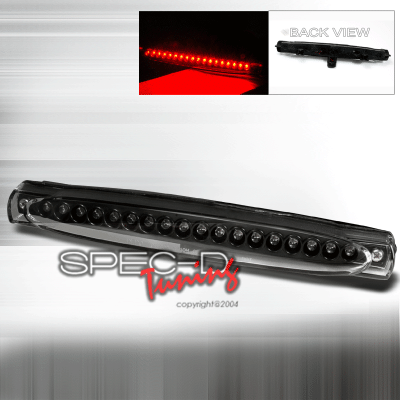 Chevrolet Corvette Spec-D LED Third Brake Lights - Black - LT-CVET97RBJMLED-DP