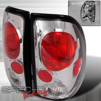 Dodge Dakota Spec-D Altezza Taillights - Chrome - LT-DAK97-KS