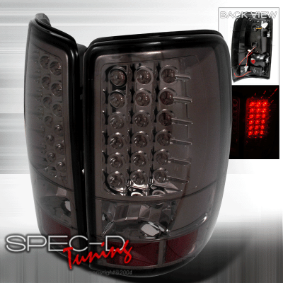 Chevrolet Tahoe Spec-D LED Taillights - Smoke - LT-DEN00GLED-TM