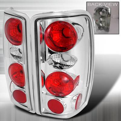 Chevrolet Tahoe Spec-D Altezza Taillights - Chrome - LT-DEN00-KS