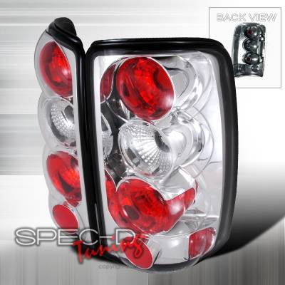 Chevrolet Tahoe Spec-D Altezza Taillights - Chrome - LT-DEN00-TM