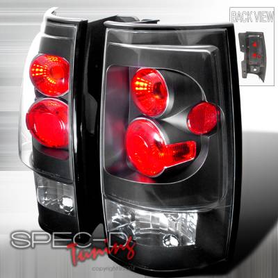 Chevrolet Tahoe Spec-D Altezza Taillights - Black - LT-DEN07JM-TM