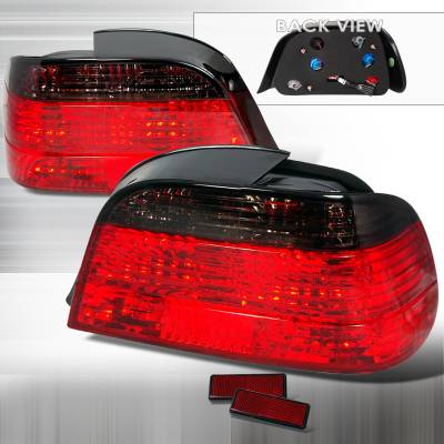 BMW 7 Series Spec-D Altezza Taillight - Smoke - LT-E384G-APC