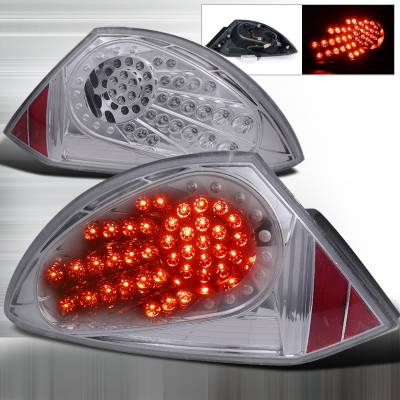 Mitsubishi Eclipse Spec-D LED Taillights - Chrome - LT-ELP00CLED-WJ