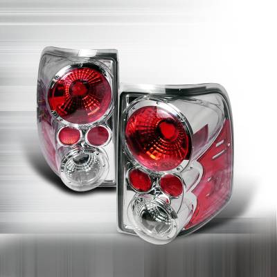 Ford Explorer Spec-D Altezza Taillights - Chrome - LT-EPOR02-KS