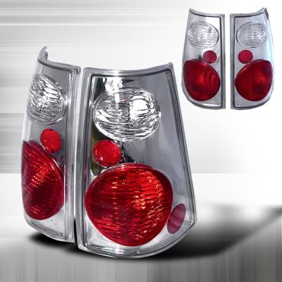 Ford Explorer Spec-D Altezza Taillights - Chrome - LT-EPOR02ST-KS