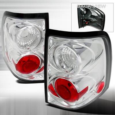 Ford Explorer Spec-D Altezza Taillights - Chrome - LT-EPOR02-TM