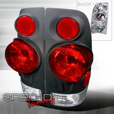 Ford F150 Spec-D Altezza Taillights - Black - LT-F150973DJM-TM