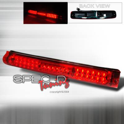 Ford F150 Spec-D LED Third Brake Lights - Red - LT-F15097RBRLED-KS