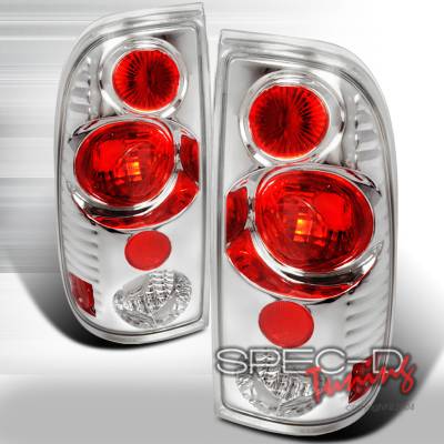 Ford F150 Spec-D Altezza Taillights - Chrome - LT-F15097V2-KS