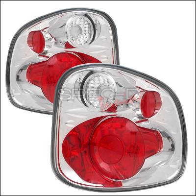 Ford F150 Spec-D Altezza Taillights - Chrome - LT-F150F97-KS