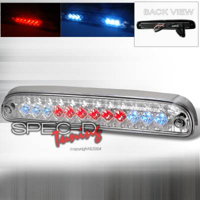 Ford F250 Spec-D LED Third Brake Lights - Chrome - LT-F25099RBCLED-CY