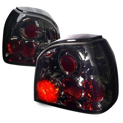 Volkswagen Golf Spec-D LED Taillights - Smoked Lens - LT-GLF93GLED-TM