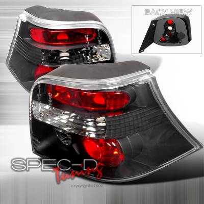 Volkswagen Golf Spec-D Altezza Taillights - Black - LT-GLF99JM-TM