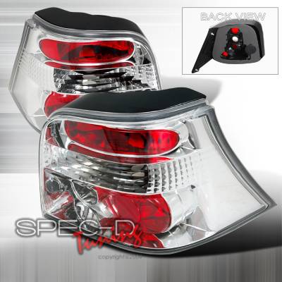 Volkswagen Golf Spec-D Altezza Taillights - Chrome - LT-GLF99-TM