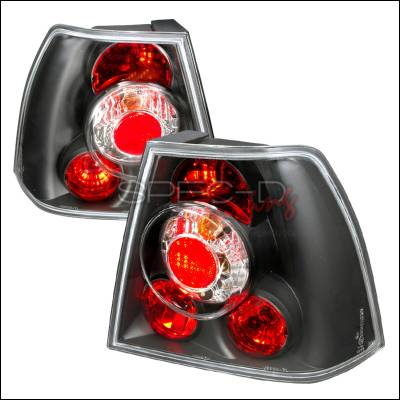 Volkswagen Jetta Spec-D Altezza Taillights - Black - LT-JET99JM-TM