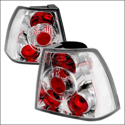 Volkswagen Jetta Spec-D Altezza Taillights - Chrome - LT-JET99-TM