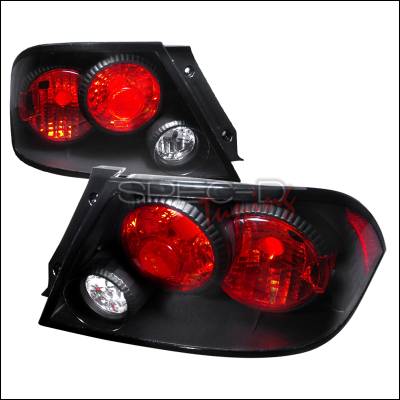 Mitsubishi Lancer Spec-D Altezza Taillights - Black - LT-LAN03JM-KS