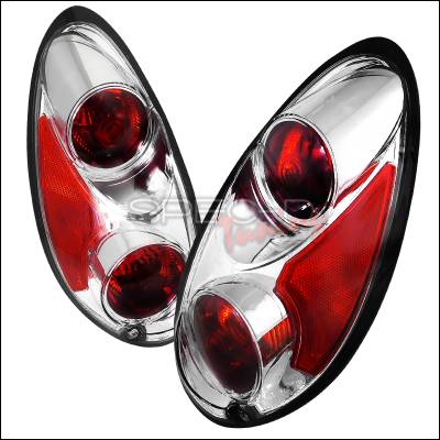 Chrysler PT Cruiser Spec-D Euro Tailights - Chrome Housing - LT-PTC01-APC