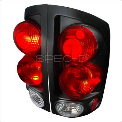 Dodge Ram Spec-D Altezza Taillights - Black - LT-RAM023DJM-TM