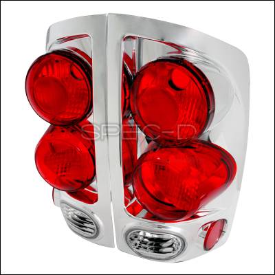 Dodge Ram Spec-D Altezza Taillights - Chrome - LT-RAM023D-TM