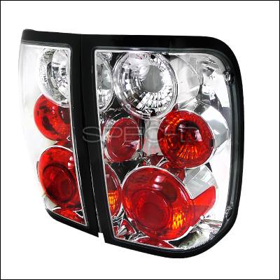 Ford Ranger Spec-D Altezza Taillights - Chrome - LT-RAN01-TM