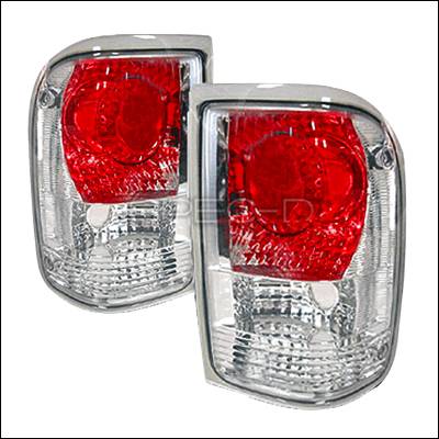 Ford Ranger Spec-D Altezza Taillights - Chrome - LT-RAN93-KS