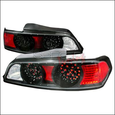 Acura RSX Spec-D LED Taillights - Black - LT-RSX05JMLED-DP