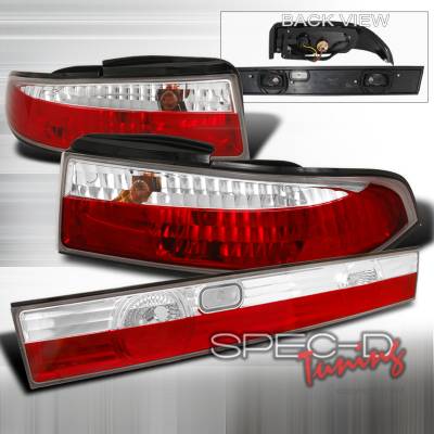 Nissan 240SX Spec-D Altezza Taillights - Chrome - LT-S1495RPW3-TM