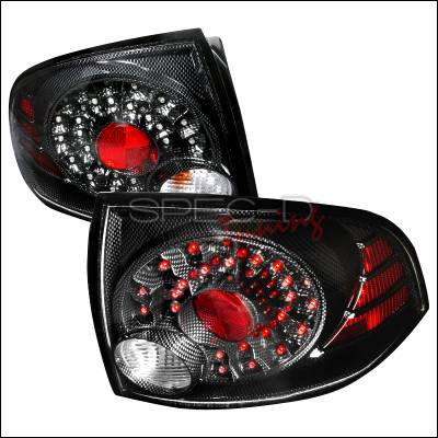 Nissan Sentra Spec-D LED Taillights - Chrome - LT-SEN04CFLED-DP