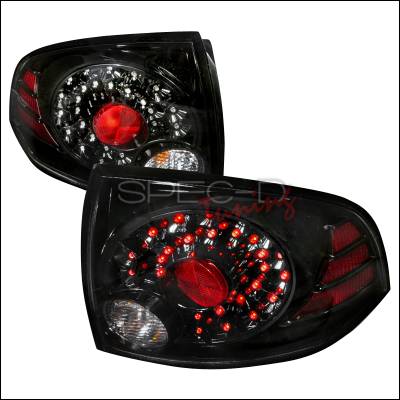 Nissan Sentra Spec-D LED Taillights - Black - LT-SEN04JMLED-DP