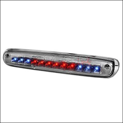 Chevrolet Silverado Spec-D LED Third Brake Lights - Chrome - LT-SIV07RBCLED-CY