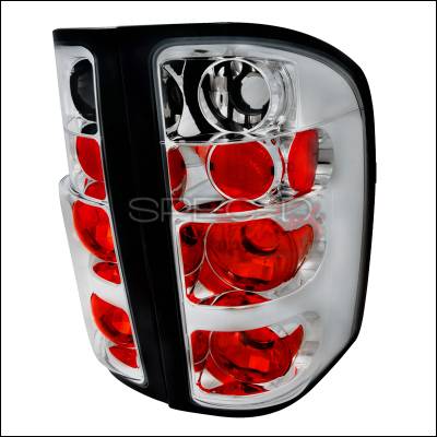 Chevrolet Silverado Spec-D Altezza Taillights - Chrome - LT-SIV07-TM