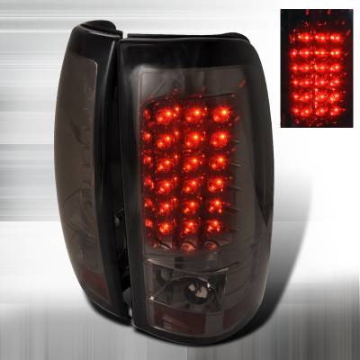 Chevrolet Silverado Spec-D LED Taillights - Smoke - LT-SIV99GLED-TM