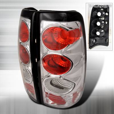 Chevrolet Silverado Spec-D Altezza Taillights - Chrome - LT-SIV99-KS