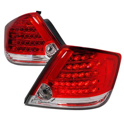 Scion tC Spec-D LED Taillights - Red - LT-TC04RLED-KS